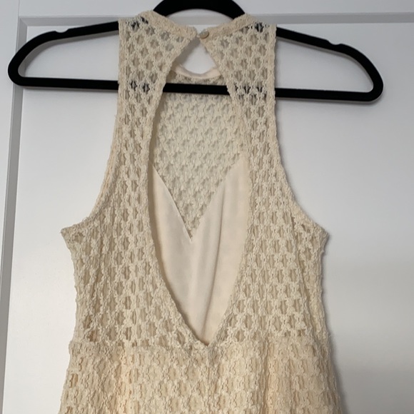 Silence + Noise cream romper NWOT - Picture 3 of 5